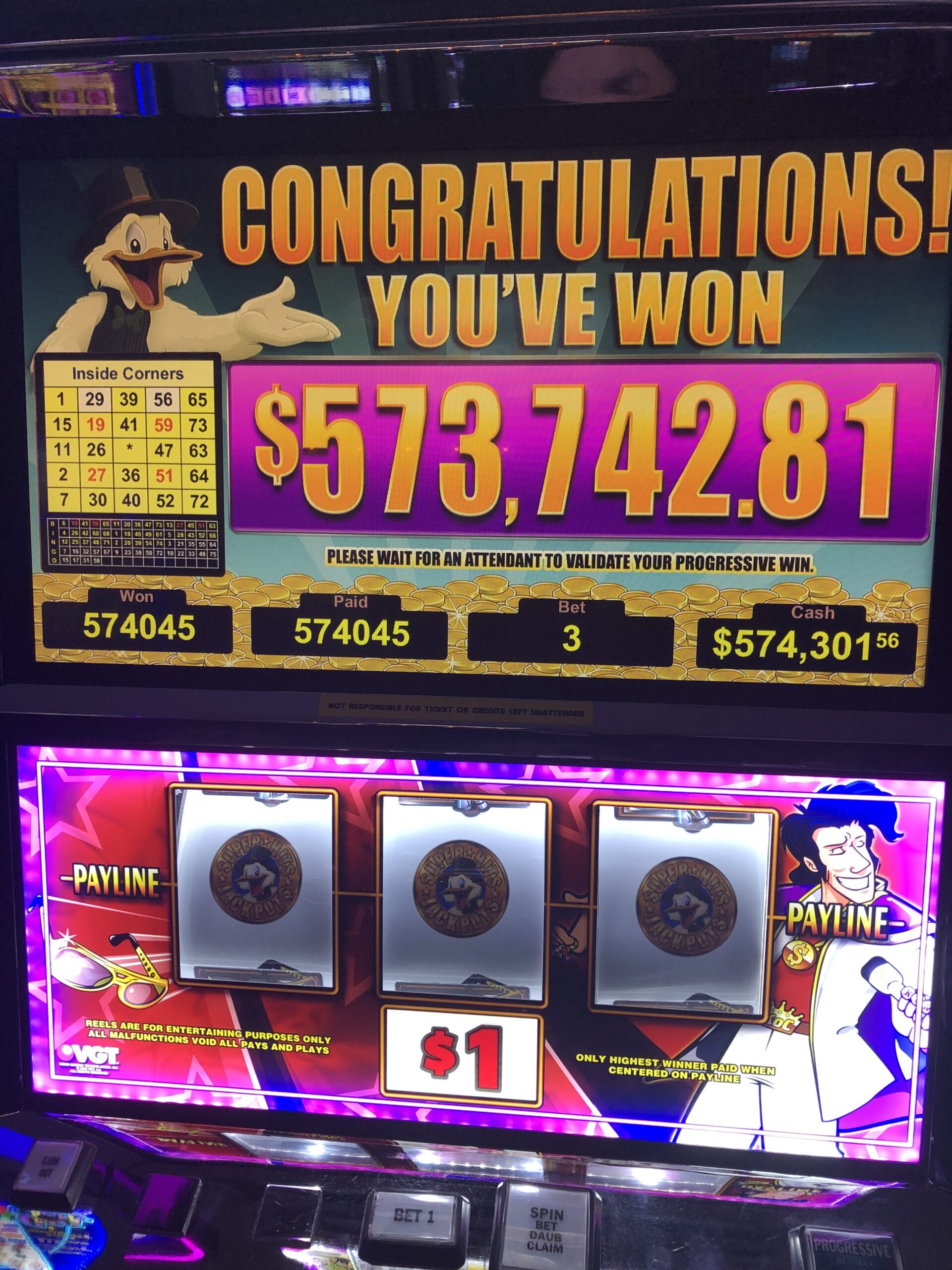 Lucky Winner Hits The Jackpot And Wins Half A Million Dollars At 