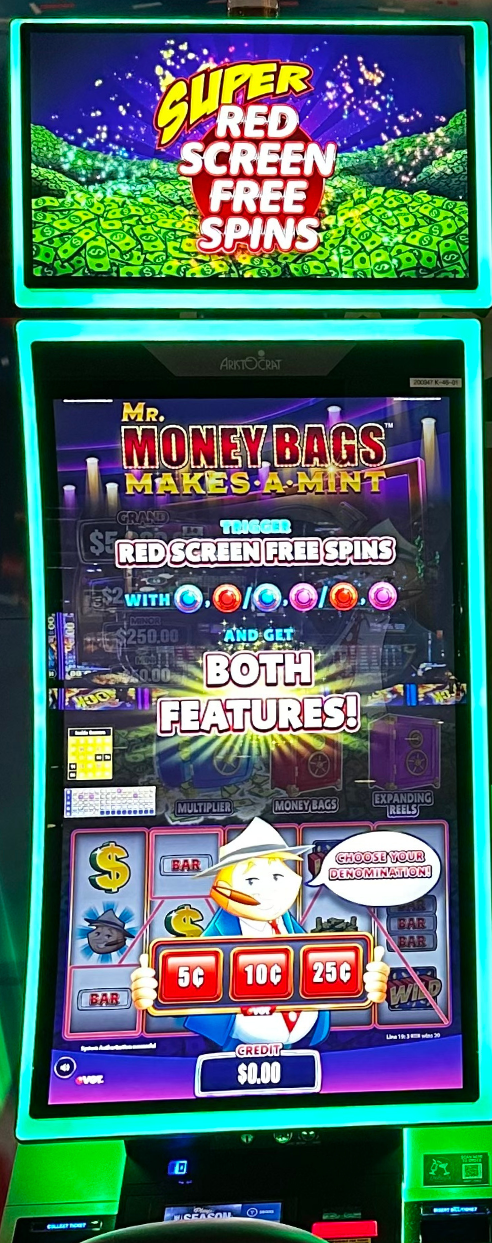 Mr. Money Bags Makes a Mint