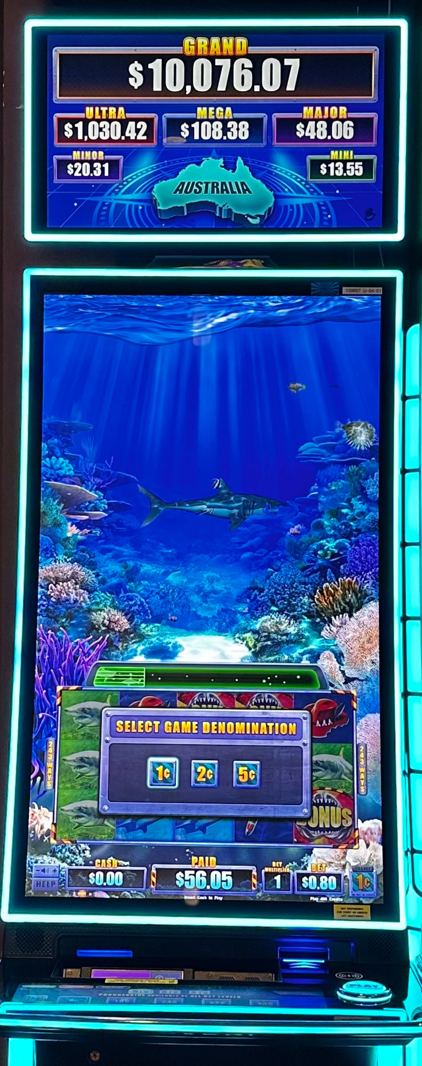 Featured Slots | Shark Week on Location Australia Located by the Garage entrance back wall