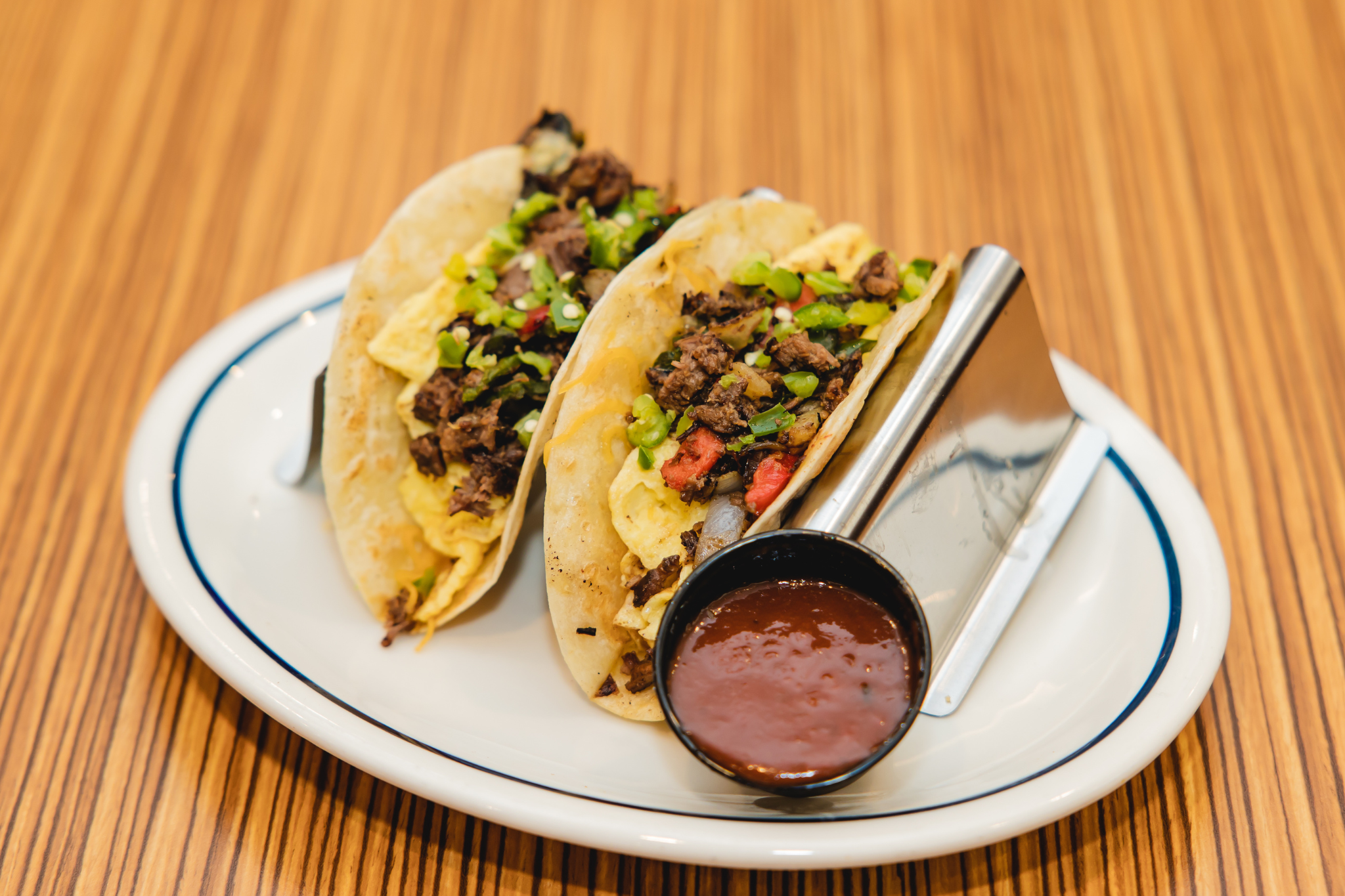 Spicy Shredded Beef Anytime Tacos