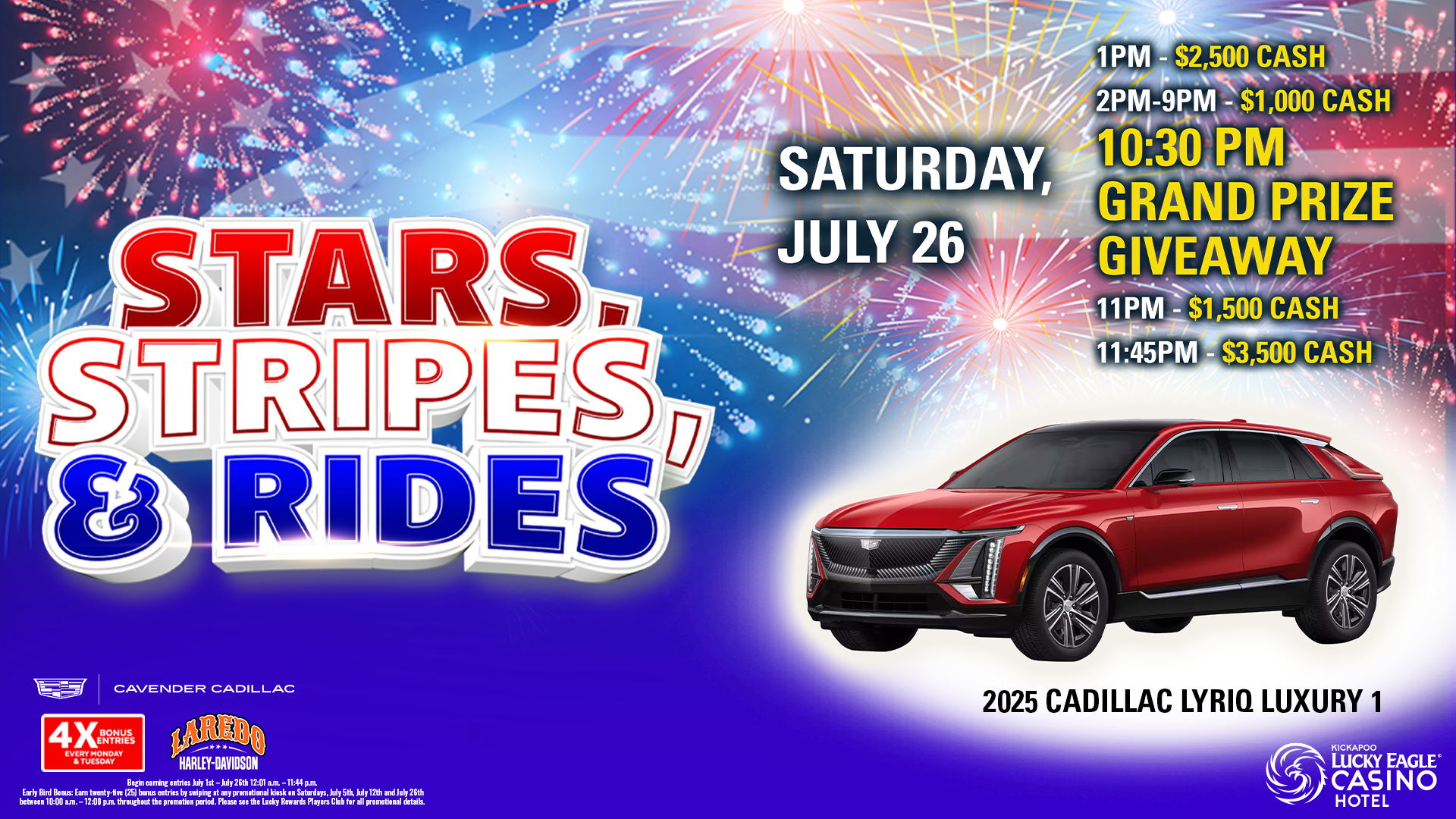 Lucky-Eagle-Cadillac-Lyriq-Luxury-1920x1080 Tundra Car Giveaway at Kickapoo Lucky Eagle Casino