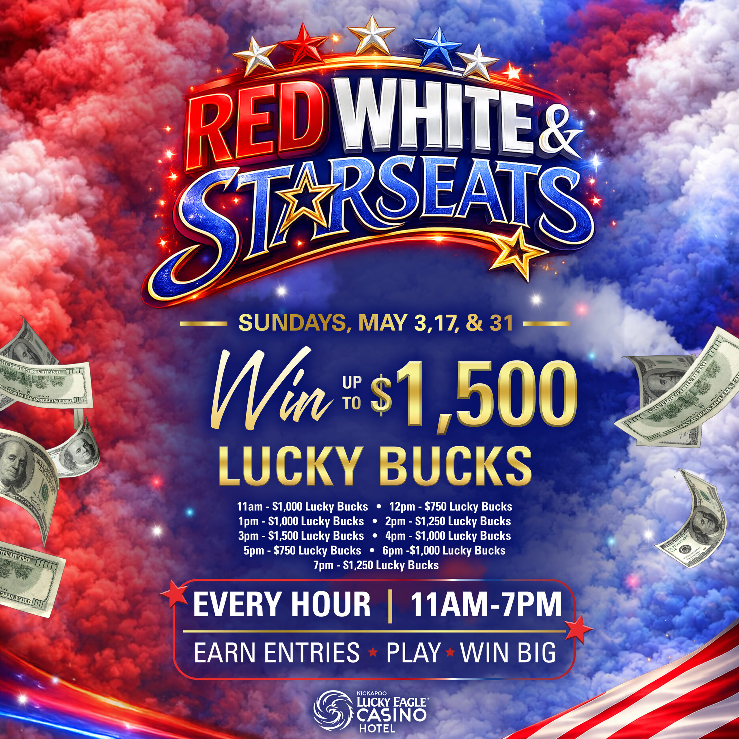 Red, White & Starseats 