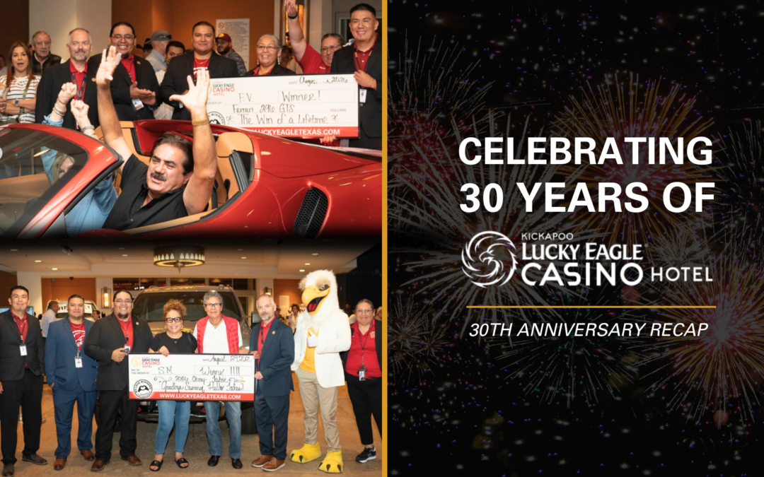 Kickapoo Lucky Eagle Casino Hotel Celebrates 30 Years | 30th Anniversary Recap