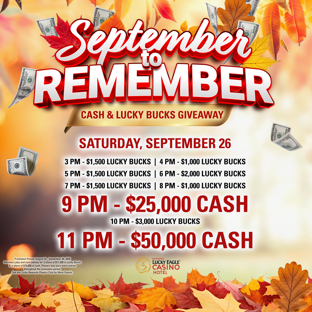 The Good The Bad The Lucky Kickapoo Lucky Eagle Casino Hotel